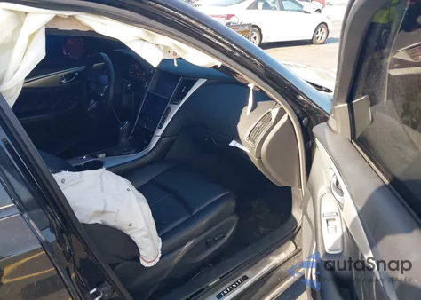 2015 Infiniti Q50 Premium from USA, damaged, VIN JN1BV7AP4FM356129